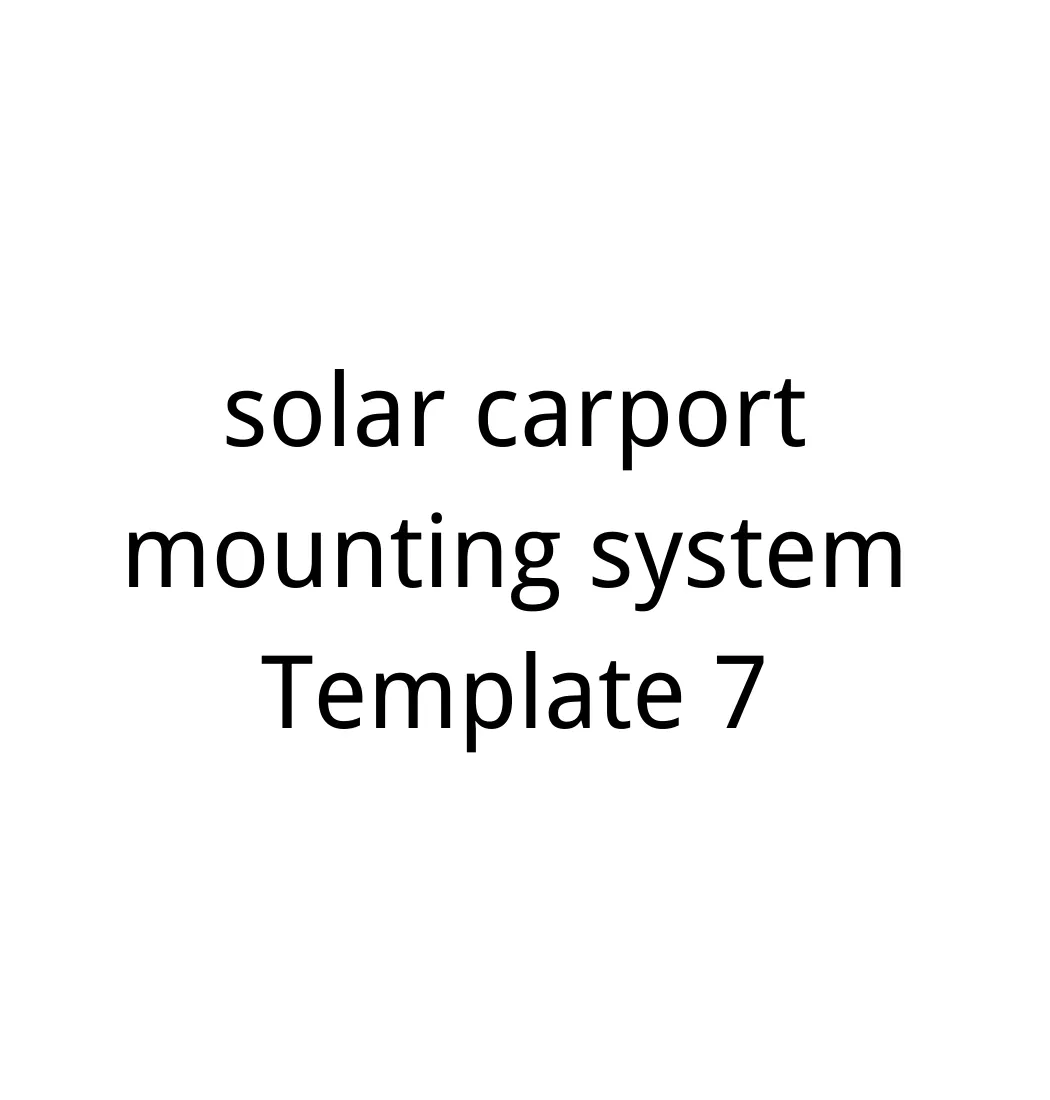 Solar Carport Mounting System 7