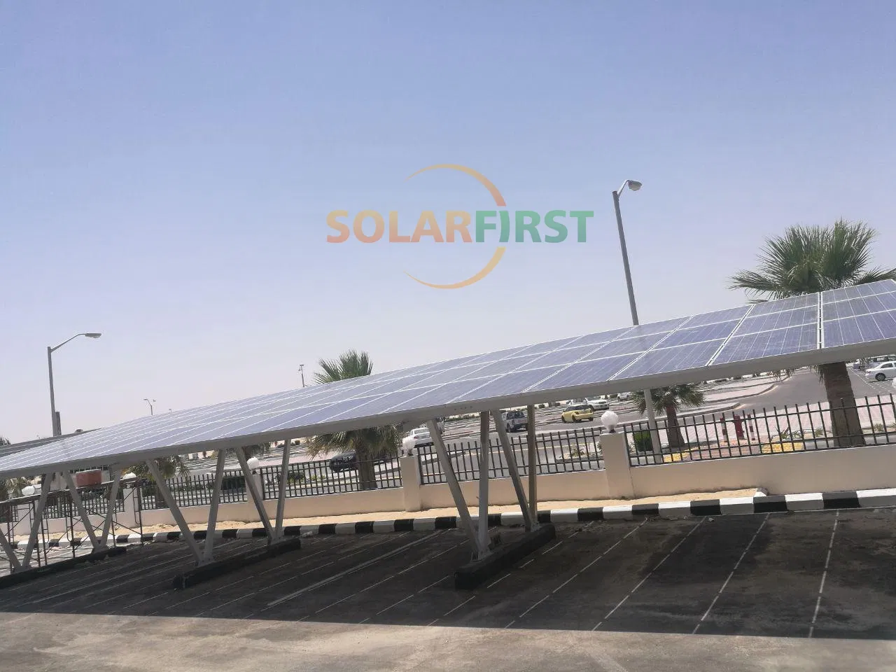 Aluminun Andozied 6005-T5 Solar Carport Ground Mounting for Solar Power