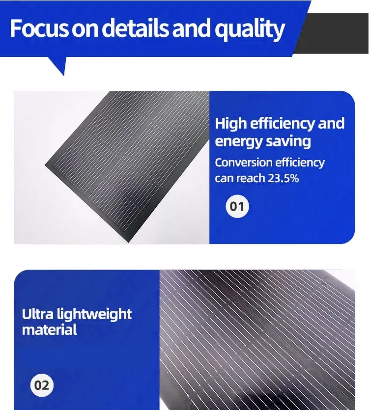 Flexible Solar Panel Feature