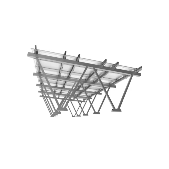 High Cost Efficient Aluminum Solar Carport System Mounting