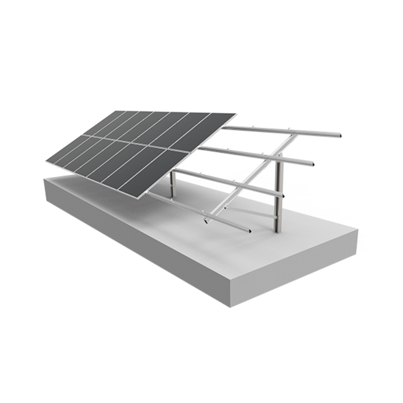 Sunrange Automatic Single Suntracker Dual Axis Solar Tracking Mounting System Tile Angle Solar Adjustable Rear Leg
