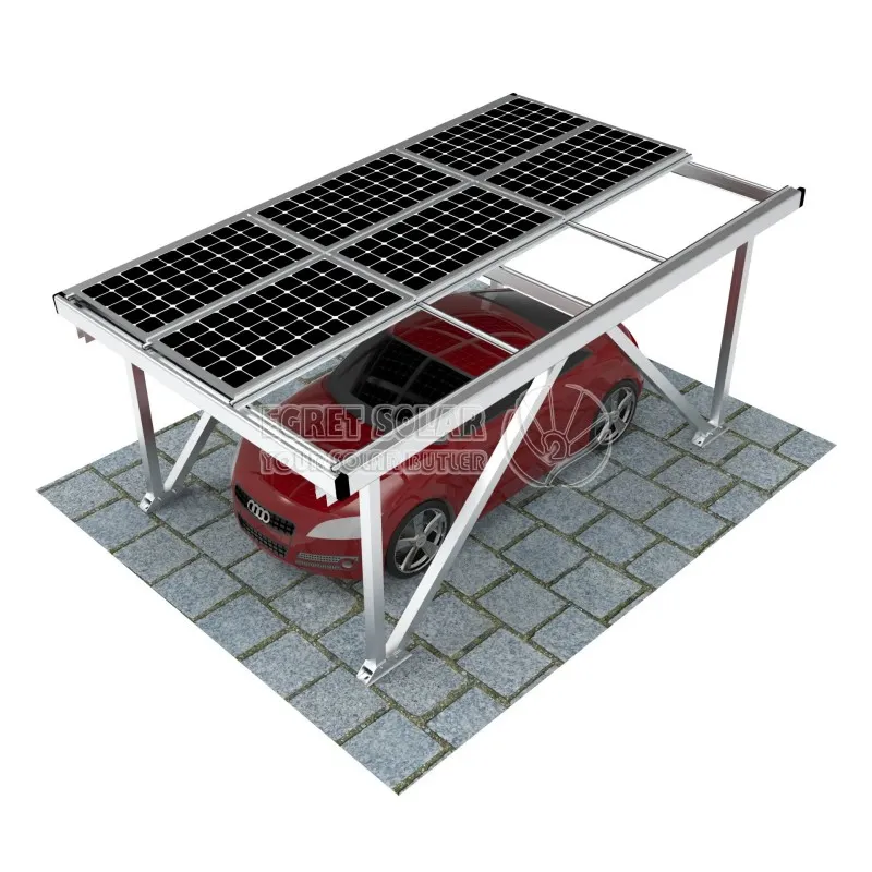 Carport Solar System Detail