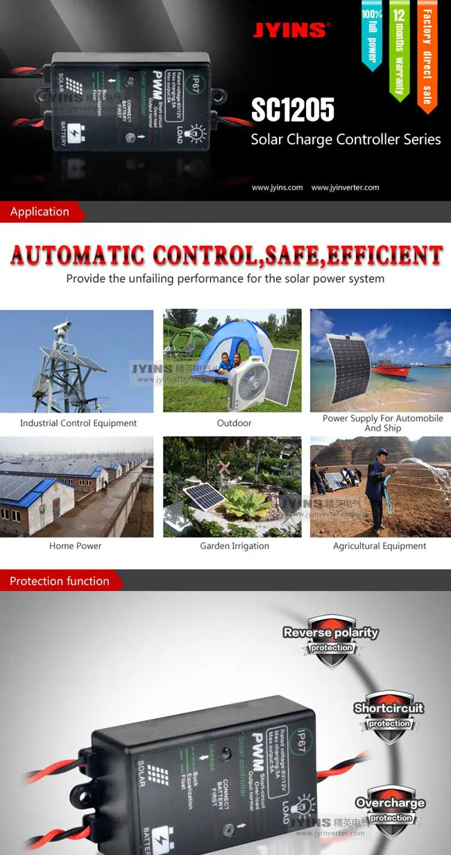 Solar Charge Controller Detail 1