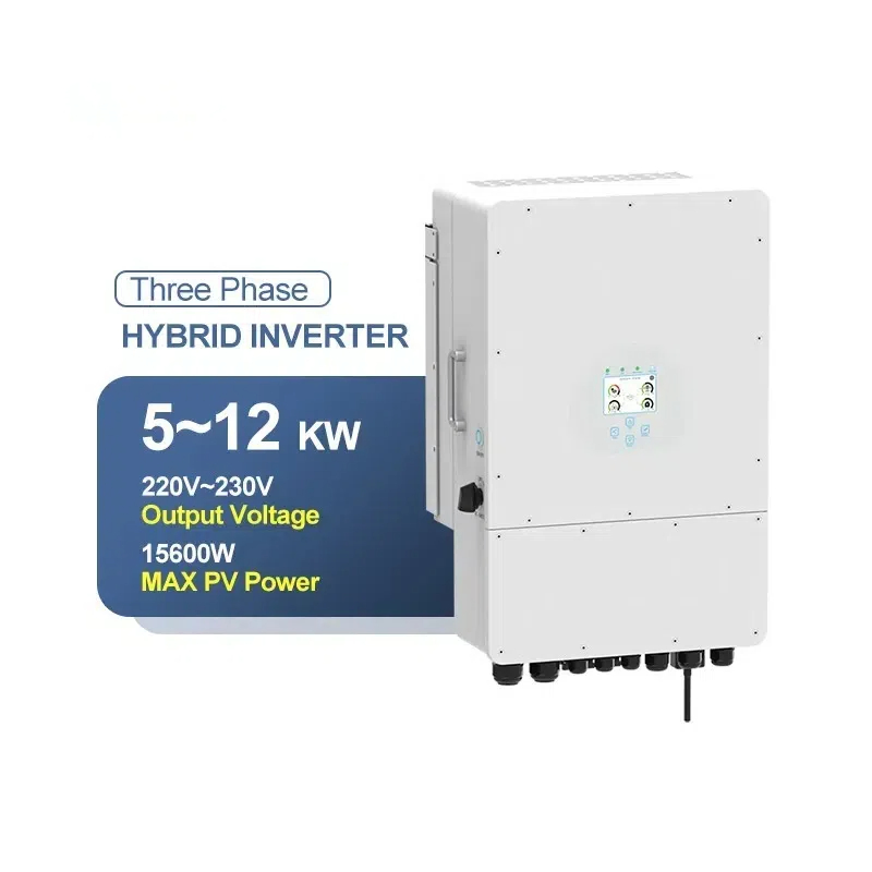China Deye Hybrid Solar Inverter 5kw 8kw 10kw 12kw Wholesale Solar Inverter Solar Energy Storage Three Phase Hybrid Solar Inverter for Home