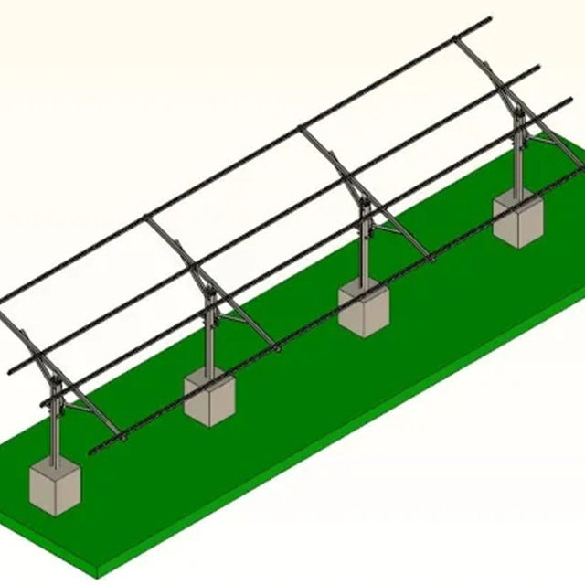 Commercial 1 MW Ground Mounting Photovoltaic Solar Power Plant Kit