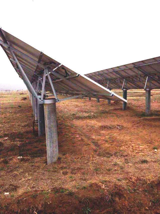 Commercial 1 MW Ground Mounting Photovoltaic Solar Power Plant Kit