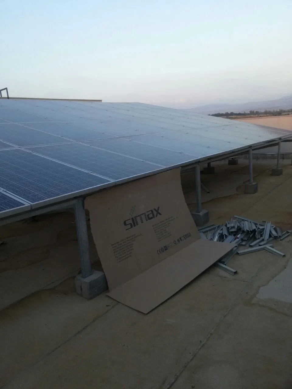 Auto Solar Panel Tracking System Sun Tracker Mounting Structure for Agriculture, Residential, Commercial Solar Project