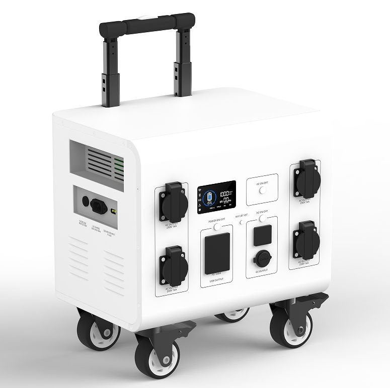High-Capacity 3000W Portable Power Station with 6000W Peak