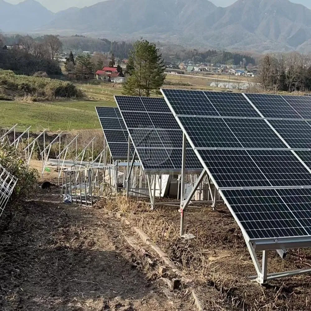 Solar Mount Cement Infrastructure Aluminum Ground Photovoltaic Solar Module System