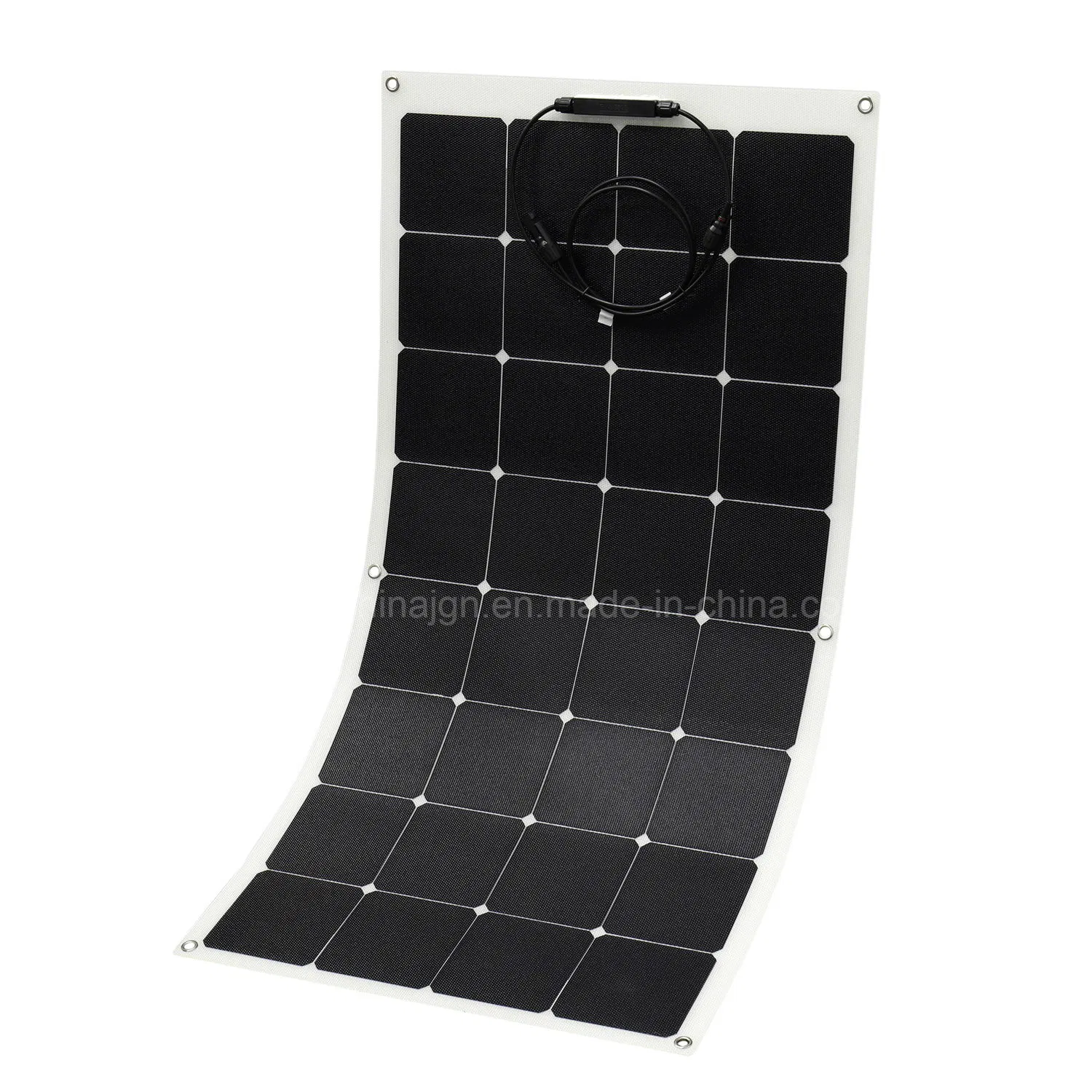 50W Semi-Flexible Sunpower ETFE Solar Panel (JGN-50W-SPFE)