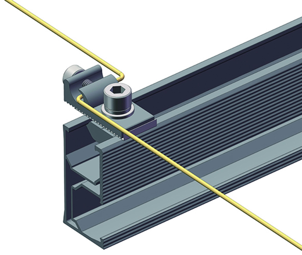 PV Panel Supporting Brackets Ground Solar Module Mounting