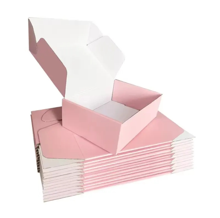 Factory Price Custom Shipping Packing Box Kraft Mailer Cardboard Corrugated Foldable Gift Packaging Paper Boxes Package