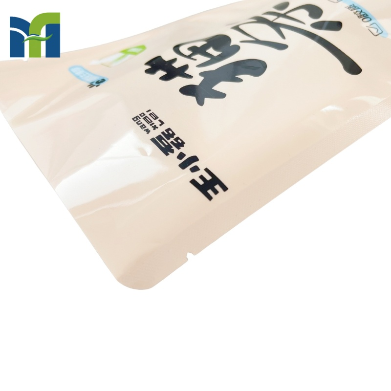 Custom Logo Printed Recyclable Plastic Food Grade Cat Treats Doypack Package