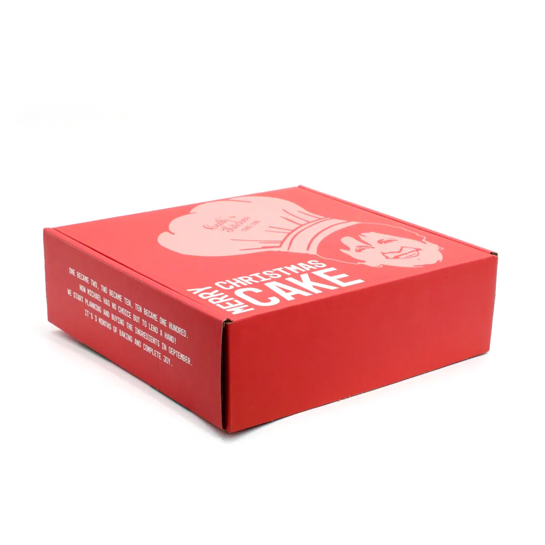 Custom Colored Boxes Logo Packaging Cardboard Printed Eco Cake Package Box