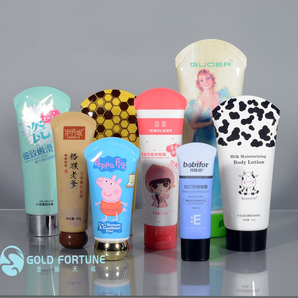 Depilatory Paste Soft Cream Plastic Tube Package