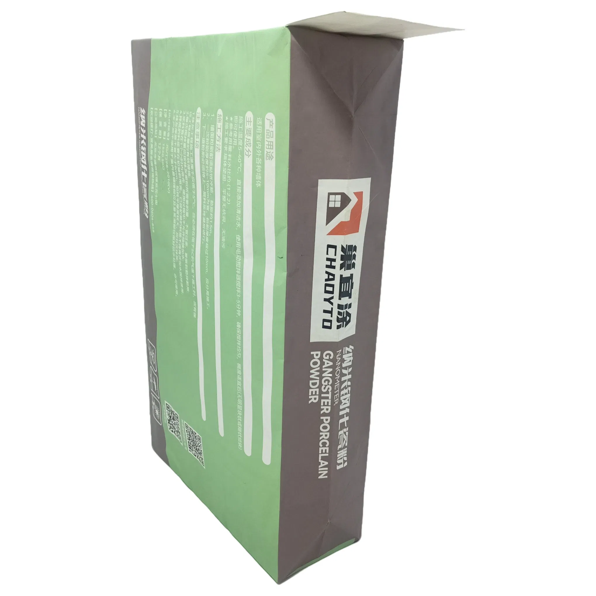 25kgs Recyclable Polyethylene Plastic Package with Valve for Feed Chemical Fertilizers