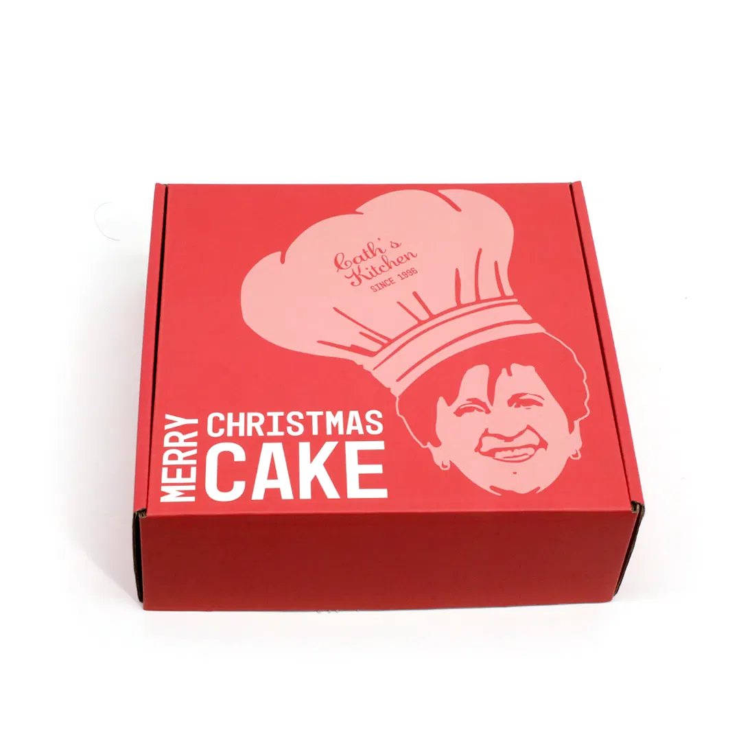 Custom Colored Boxes Logo Packaging Cardboard Printed Eco Cake Package Box