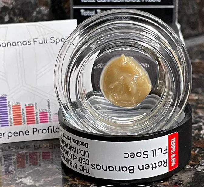 Black Glass Container