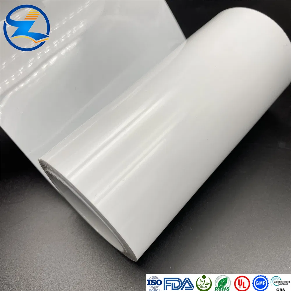 250mic White PVC Film Material Package