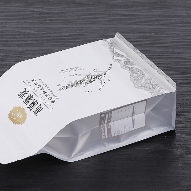 Disposable Mylar Recycle Plastic Protain Powder Ziplock VMPET Pet Packaging Aluminum Film Pouch Doypack Coffee Tea Food Reclosable Bag Package