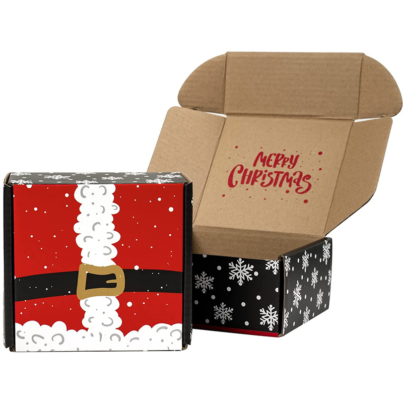 Wholesale Custom Size Logo Paper Package with Logo for Christmas