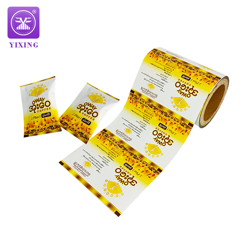 Automatic Laminating Instant Drink Tea Coffee Scachet Rolls Package