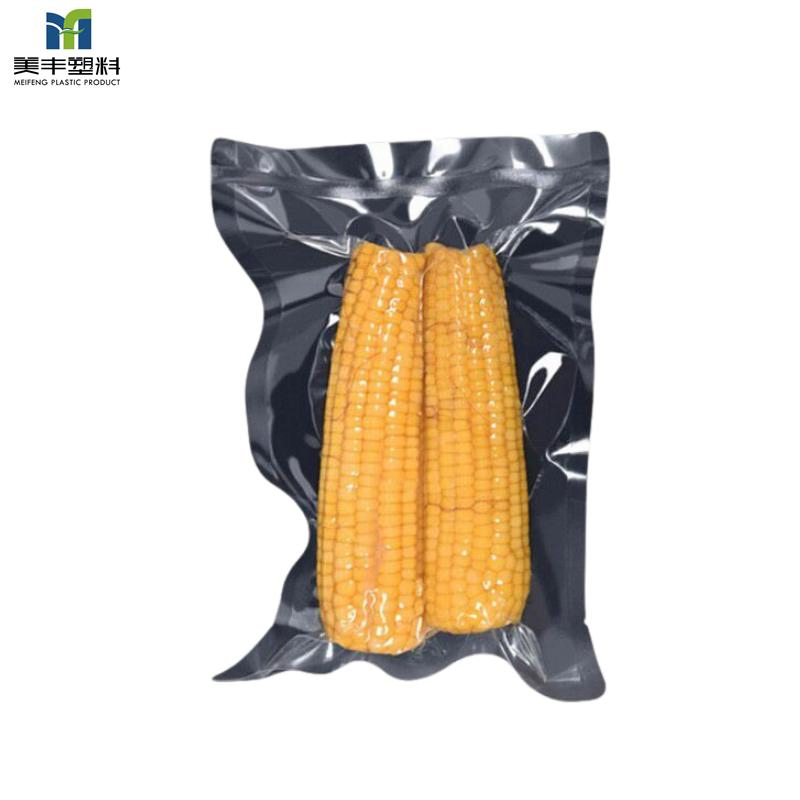 China Customized Wholesale Printed Sealed Direct Factory Plastic Bakery Bag Vacuum Nylon Fast Food Package Vacuum Package 3 Side Sealing Food Bag Package