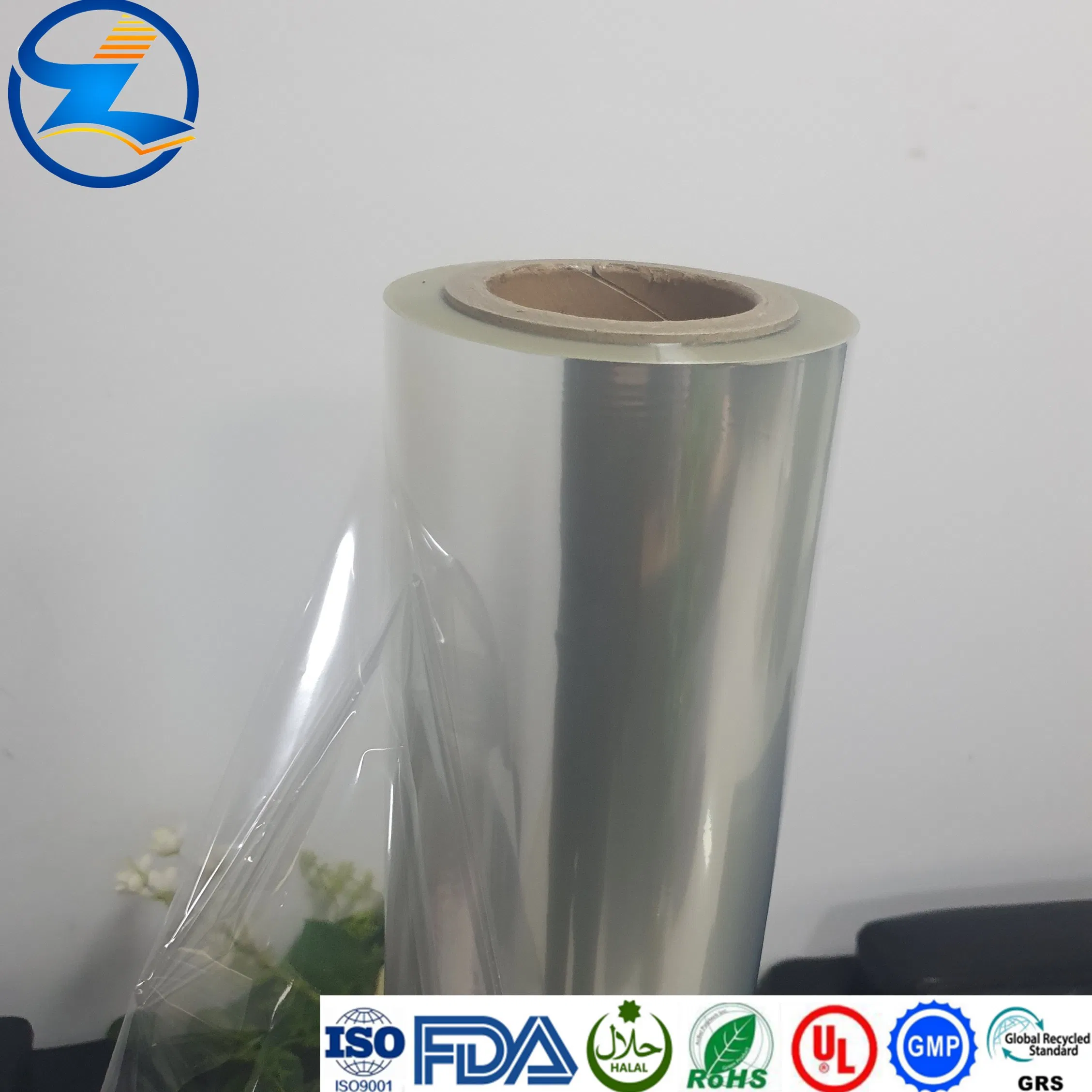 Rigid Disposable Microwavable Clear Heat-Sealable BOPET Food Package