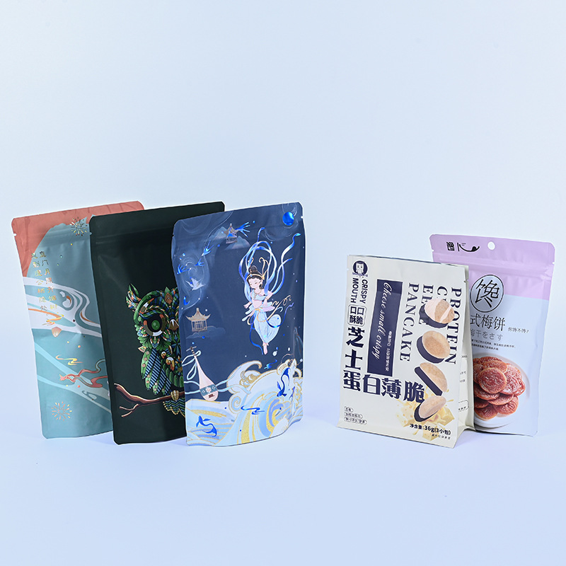 Polyethylene Disposable Mylar Recycle Plastic VMPET PE Po LDPE Pet Packaging Aluminum Film Pouch Doypack Coffee Tea Food Bag Package