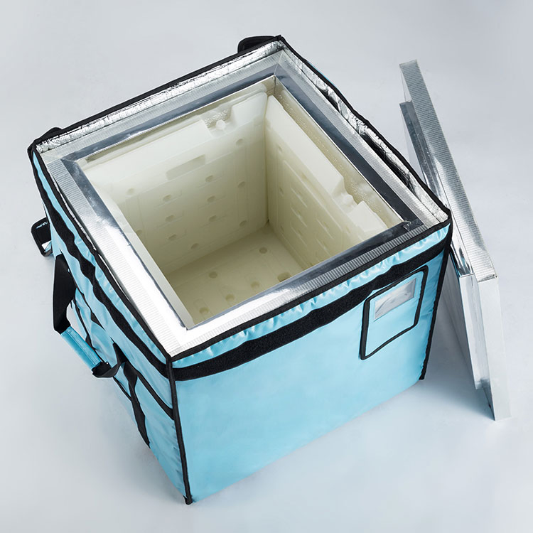 Reusable and Portable Temperature Controlled Thermall Box with 72-96 Duration for Frozen Medicine at -21 Celsius Degree