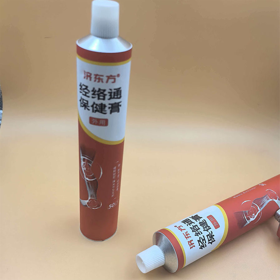 Reusable Sustainable Package with Anti Corrosion Performance Aluminum Ointment Tube