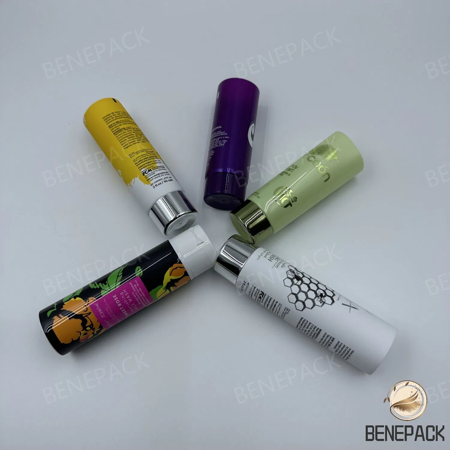 Small Order Wholesale Empty Custom Hot Sell Cosmetic Packaging Tubes Package Conveyance