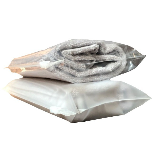 OEM Printing Printed Plastic Frosted Transparent Bag Ziplock Bags with Slider Pull Ring Logo Customization Zipper EVA Lux CPE PE Traveling Package-Conveyance