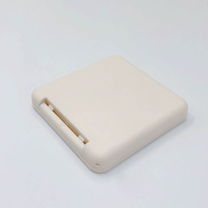 Custom Wholesale Rectangle 4-Color ABS Portable Empty Eye Shadow Case Makeup Package