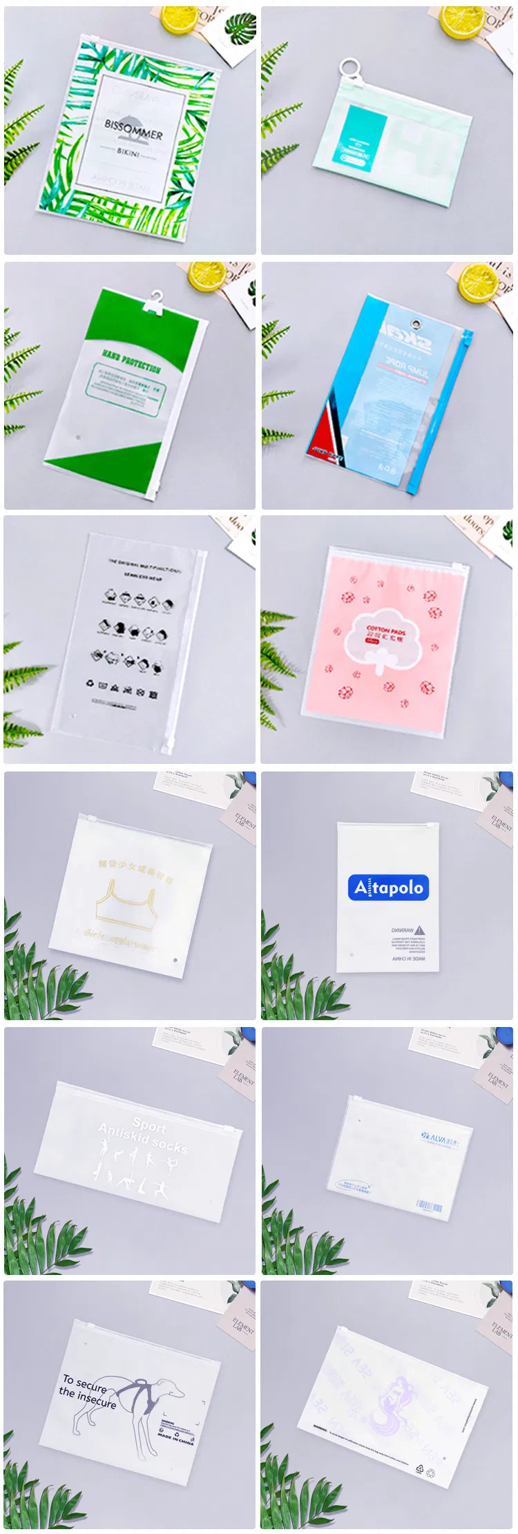 Slider Zipper Bag 14