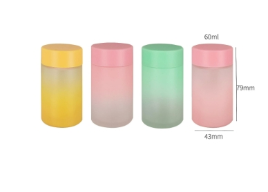 Cbd Pre Rolls Glass Jar with Lids Edible Package Supplier