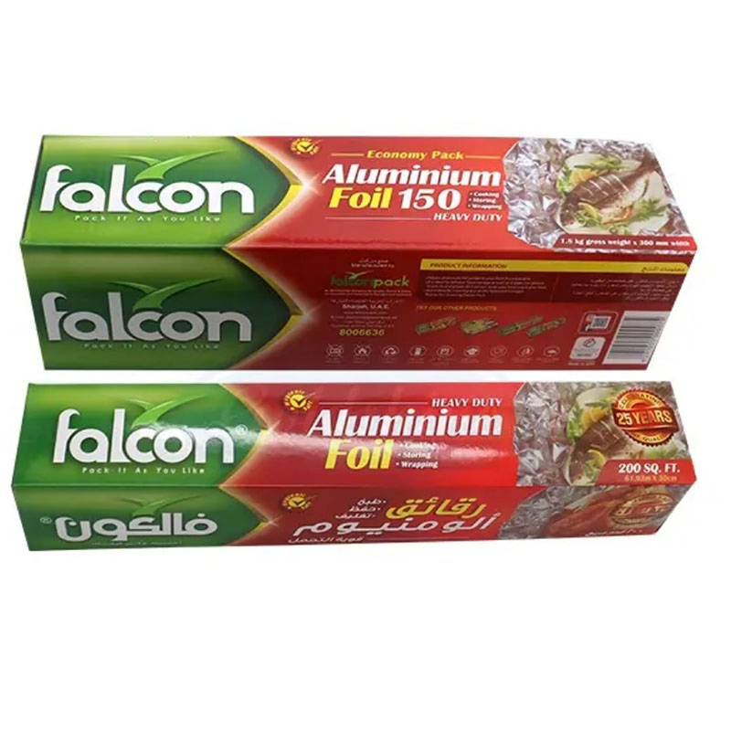 37.5sq. FT. Food Grade Falcon Aluminium Foil Roll Food Package