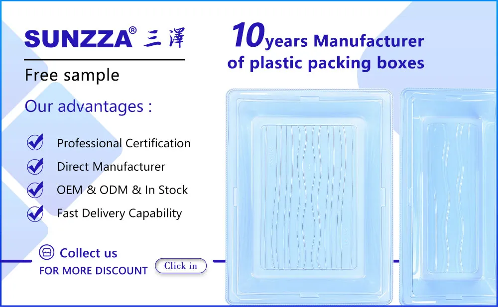 Clear Blue Takeaway Sushi Package