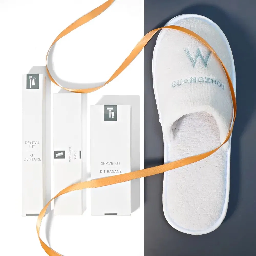 Exclusive Hotel Amenity Package with Custom Logo Support and ISO22716