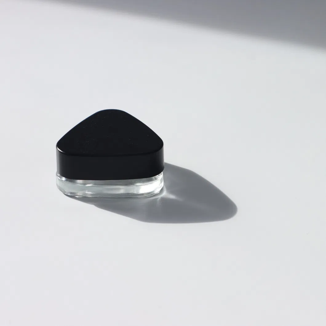 Triangle Glass Jar 1