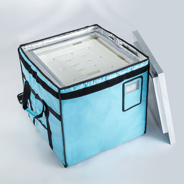 Reusable and Portable Temperature Controlled Thermall Box with 72-96 Duration for Frozen Medicine at -21 Celsius Degree
