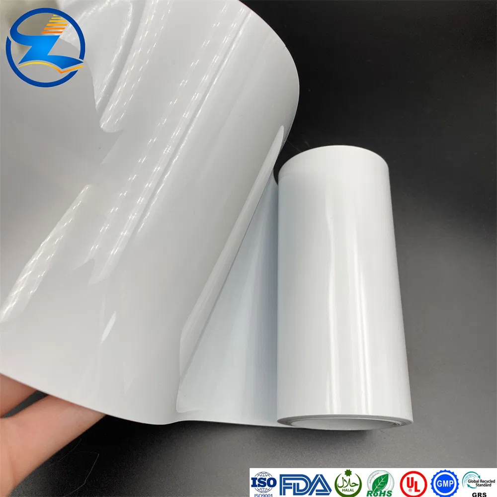 250mic White PVC Film Material Package