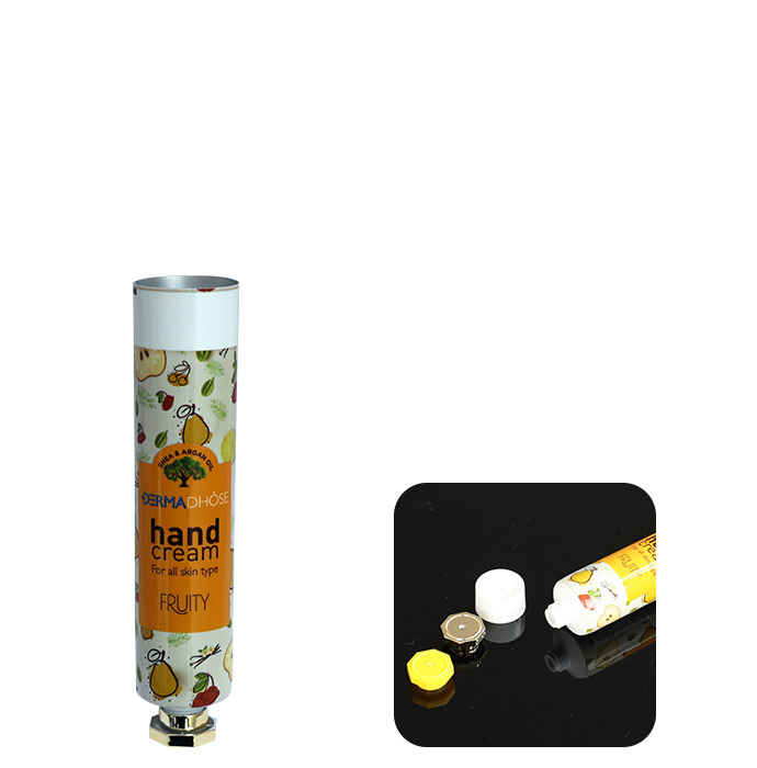 Collapsible Aluminium Cosmetic, Hair Colour/Dye, Cream Package Tube