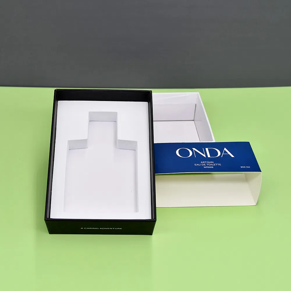 Factory Wholesale Customize Printing Paper Packaging Box Gift Box Perfume Bottle Glass Package with Foam EVA Insert