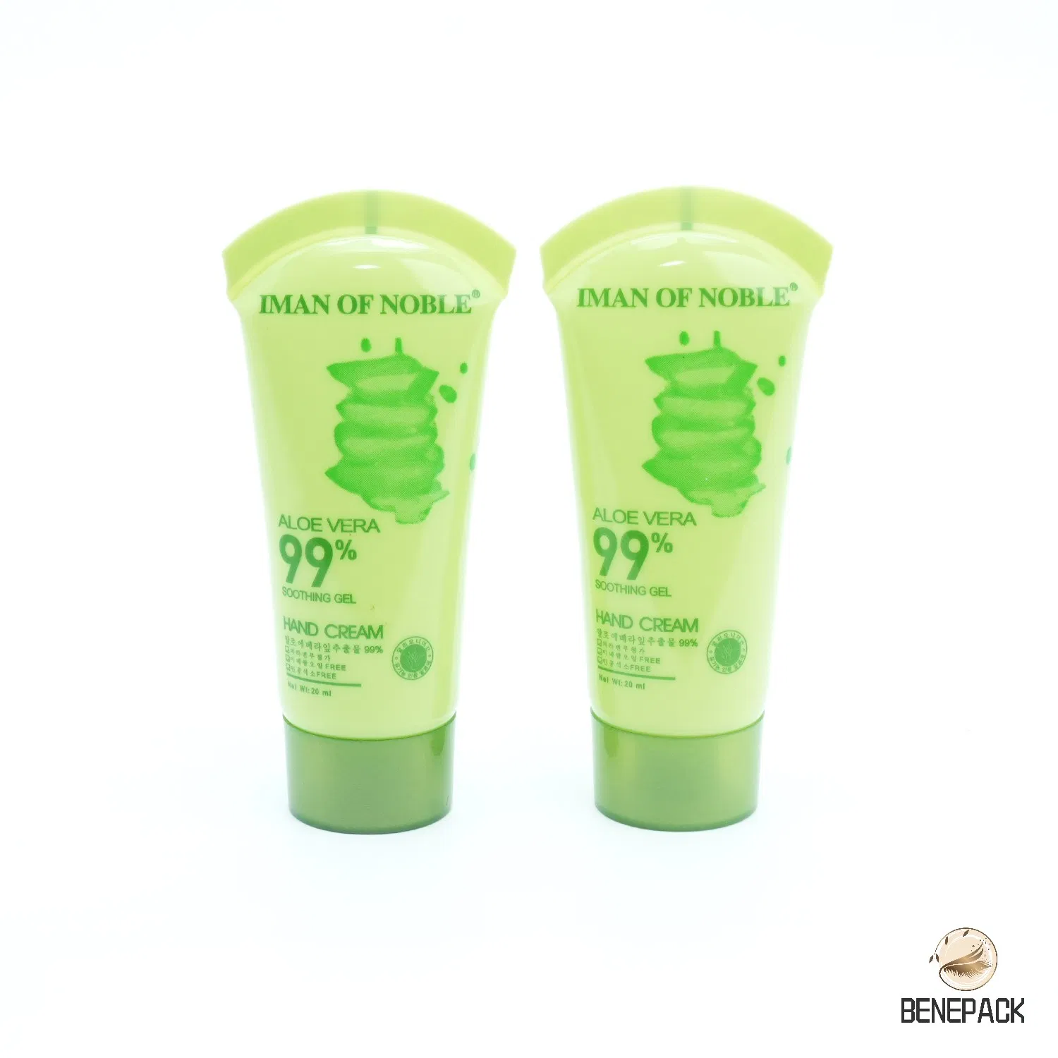Hot-Selling High Quality 50ml Custom Package Soft Eco-Friendly Fan Tail Plastic Cosmetic Packaging Tube for Hand Cream