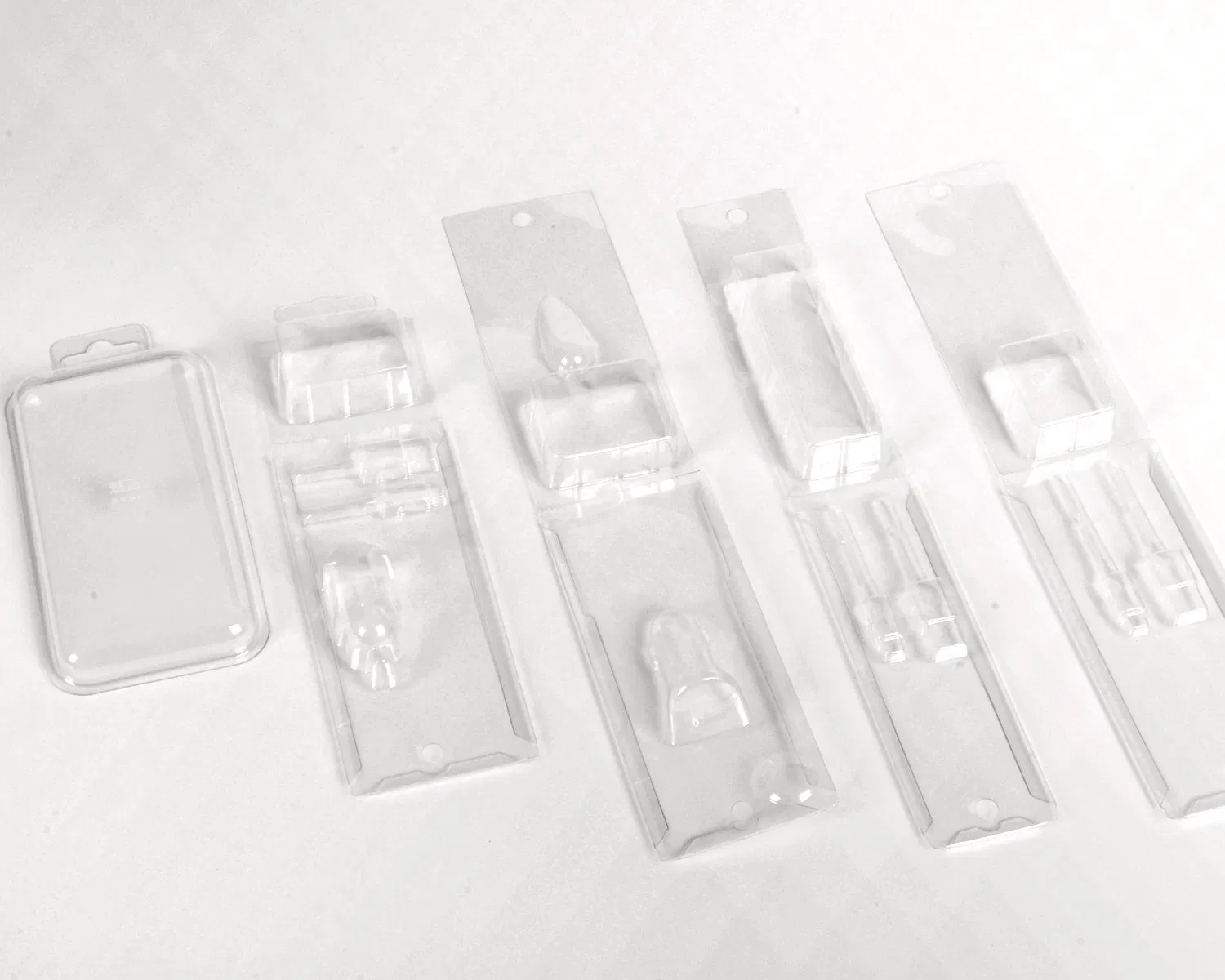 Custom Fancy Packaging Folding Clear PVC PP RPET Pet Transparent Plastic Film Packing Box Printed Cosmetics Perfume Stationery Toy Makeup Garment Package