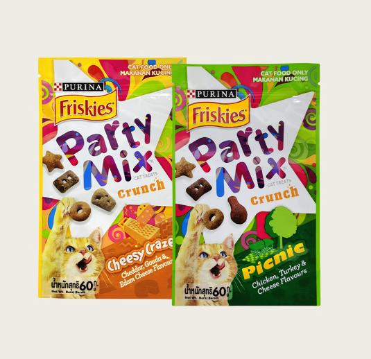 Wholesale Factory Plastic Pet Dog Treats Packaging Cat Food Package with Zipper