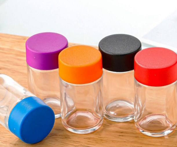 Cbd Pre Rolls Glass Jar with Lids Edible Package Supplier