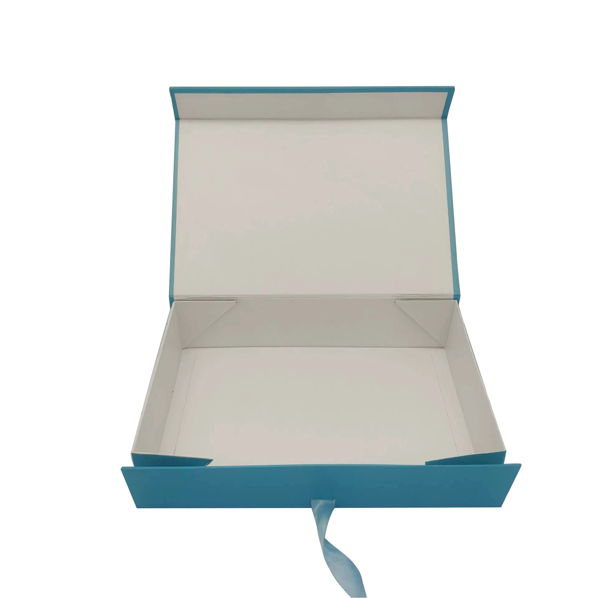 Custom Magnetic Box Foldable Rigid Package Boxes with Ribbon