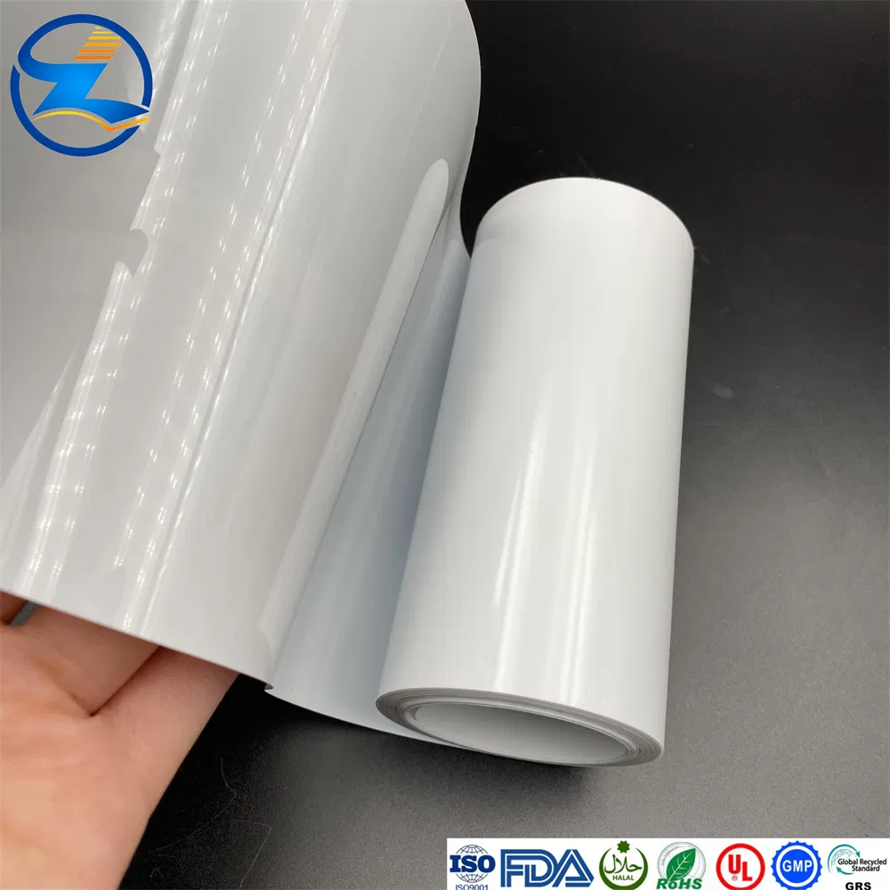 250mic White PVC Film Material Package